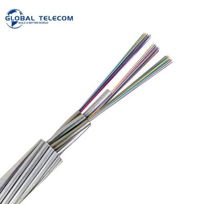 G6555 Zewnętrzny kabel światłowodowy Kabel światłowodowy OPGW 12 rdzeni 24 rdzenie