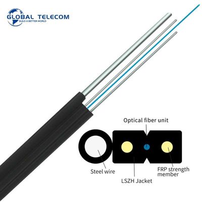Kabel światłowodowy sM FTTH Drop G652D G657A1 Zero halogenowy przewód światłowodowy