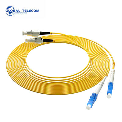 65dB światłowodowy kabel krosowy APC, kabel światłowodowy Simplex i Duplex z PVC